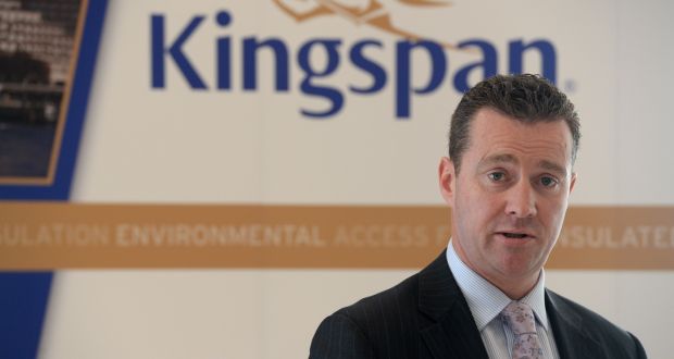 Gene Murtagh, CEO of Kingspan: “We will absolutely stay in the hunt for acquisitions.” Photograph: Cyril Byrne 