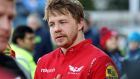 James Davies: the Scarlets flanker has been released from the Welsh national squad and will line out against Ulster.  Photograph: Bryan Keane/Inpho