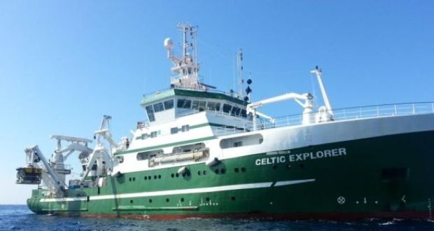 RV Celtic Voyrager, sister ship of the Celtic Explorer (pictured), will participate in the research.