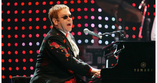 Elton John: told the audience: ‘No more coming on stage, you f**ked it up.’ Photograph: Bryan O’Brien/The Irish Times
