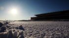 The racing programme has been decimated by the recent Siberian weather conditions and is not scheduled to resume until Thursday with two meetings due to be run. Photograph: Donall Farmer/Inpho