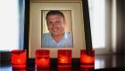 Det Garda Donohoe (41) was killed when he was shot at close range in the car park of the Lordship Credit Union, Bellurgan, Jenkinstown, on the Cooley peninsula, at 9.30pm on January 25th, 2013.   Photographer: Dara Mac Dónaill / The Irish Times 