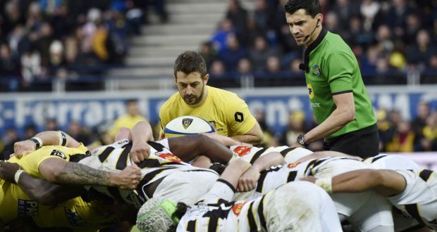 Greig Laidlaw in action for Clermont last weekend. Photograph: Thierry Zoccolan/AFP