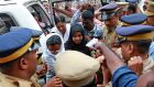 The 24-year-old woman at the centre of the ‘Love Jihad’ case in Kochi, India. File photograph: Sivaram V/Reuters