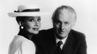 Hubert De Givenchy with Audrey Hepburn in the mid-1980s:  Photograph:  Hulton Archive/Getty Images