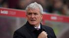 Mark Hughes began his managerial career with his native Wales and he has also taken charge of Blackburn, Manchester City, Fulham and Queens Park Rangers. Photograph: Stu Forster/Getty Images
