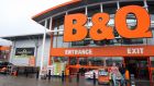 A 15-month low: B&Q owner Kingfisher has reported annual profits tumbling more than 10 per cent and warned of an “uncertain” UK outlook after a recent hit to sales. Photograph: Paul Faith/PA Wire