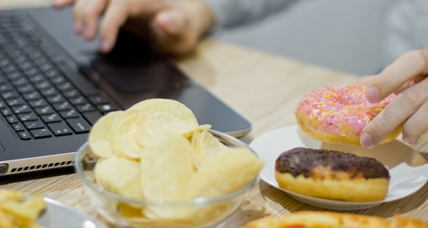 We are surrounded by unhealthy foods in shops and are too time-poor to prepare healthy dinners at home. Photograph: iStock