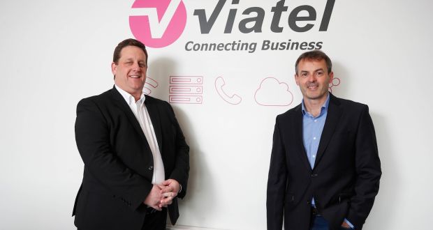 Digiweb founder Colm Piercy (left) will become chairman of the company, while former Microsoft Ireland managing director Paul Rellis (right) will become chief executive. 