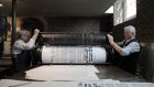 Full size replicas of the 1916 Proclamation are being printed at the National Print Museum as part of Printfest