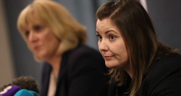 PSNI Detective Chief Superintendent Paula Hilman (left) paid tribute to the yuoung woman at the centre of the Belfast rape trial, following not guilty verdicts on wednesday. Photograph:  PA Wire