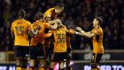 Wolves have been promoted to the Premier League for the first time in six years. Photo : Nigel French/PA Wire