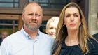 Vicky and Jim Phelan: Ms Phelan settled a High Court action for €2.5 million against a US laboratory over a 2011 smear test, which wrongly gave a negative result for cancer. Photograph:    CourtPix