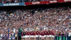 Galway have either won the All-Ireland or been put out by the champions in five of the past six seasons. Photograph:  James Crombie/Inpho