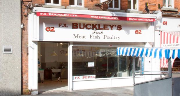 FX Buckley's, 62 Moore Street, Dublin. The building  is located only 30m from Henry Street