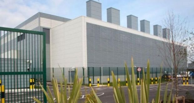 Google’s data centre at Grange Castle in south Dublin. The search giant’s expansion of the facility is expected to take 16 months to complete.