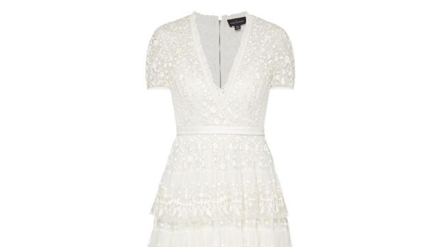 Layered lace dress by Needle & Thread, €275 at Brown Thomas.