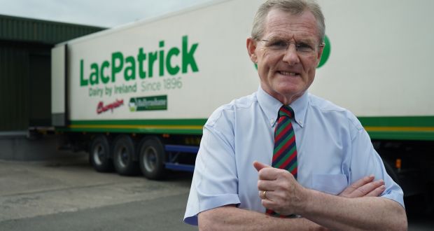 LacPatrick chief executive Gabriel D’Arcy. Glanbia, Lakelands, Aurivo and Dale Farm have all expressed interest in the co-op.  Photograph: Enda O’Dowd