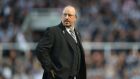  Newcastle United manager Rafa Benitez is West Ham United’s first choice to replace David Moyes. Photograph:  Getty Images