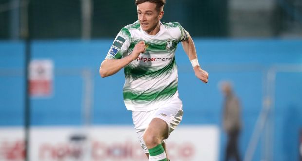 Ronan Finn had a number of chances for Shamrock Rovers. Photograph: Inpho