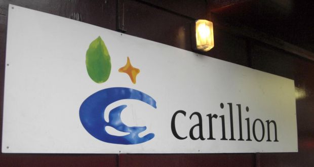 The British group Carillion collapsed owing Â£7bn to creditors. Photograph: PA Wire