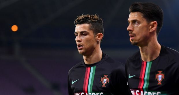 Cristiano Ronaldo will lead Portugal in Russia. Photograph: Harold Cunningham/Getty
