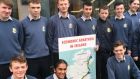 Students of St Nathy’s College in Co Roscommon who have formed the St Nathy’s BMW Coalition 