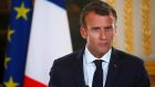“This decision is not only illegal, it’s an error on several counts,” – French President Emmanuel Macron responds to decision by US administration to impose tariffs on EU steel and aluminium imports to US. Photograph: Philippe Wojazer / EPA 