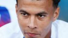 England’s Dele Alli: “We have to be open to change, especially in any way it can help the game as far as possible.” Photograph:  Jason Cairnduff/Reuters