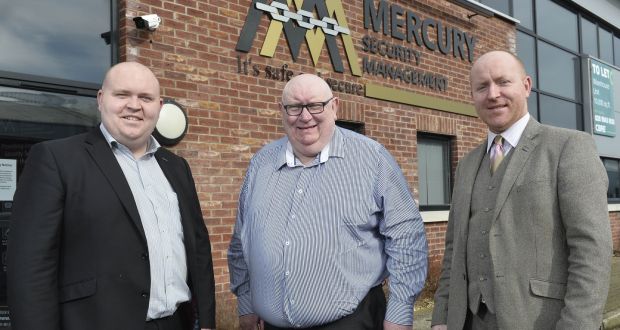 Liam, Frank and Francis Cullen, who run Mercury Security Management 