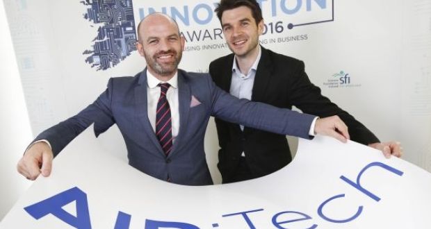 Joseph Thompson AID:Tech chief executive and Niall Dennehy chief digital officer: founded in 2014, the firm was a finalist in The Irish Times Innovation awards in 2016