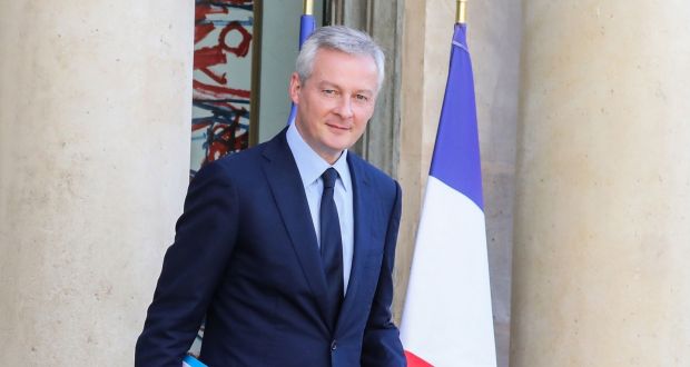 French Economy Minister Bruno Le Maire. Photograph: Ludovic Marin/Getty Images