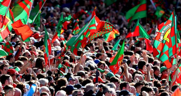 Mayo fans will outnumber their Kildare counterparts by three-to-one for Saturday’s All-Ireland SFC round three qualifier in Newbridge. Photo: Inpho