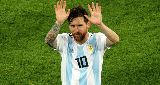 Lionel Messi: Wonderful goal against Nigeria showed Argentina’s star is still capable of delivering the goods on the biggest stage. Photograph: Owen Humphreys/PA 