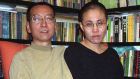 A 2002 photo of late Chinese dissident and Nobel Peace laureate Liu Xiaobo and his wife Liu Xia in Beijing. Photograph: AFP/Getty Images