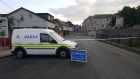 The scene at Bridge St in Mallow on Friday morning following a fatal stabbing in the town last night. Photograph: The Irish Times 
