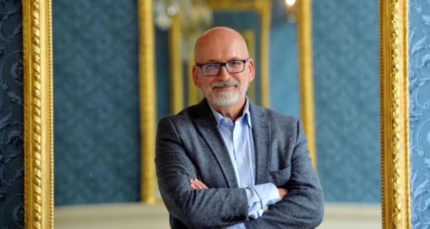 Roddy Doyle: the writer uses popular culture, by means of music and film, to connect people. Photograph: Alan Betson 