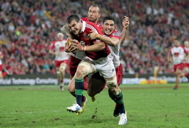 Sam Warburton has announced his retirement from playing rugby union. Photograph: PA