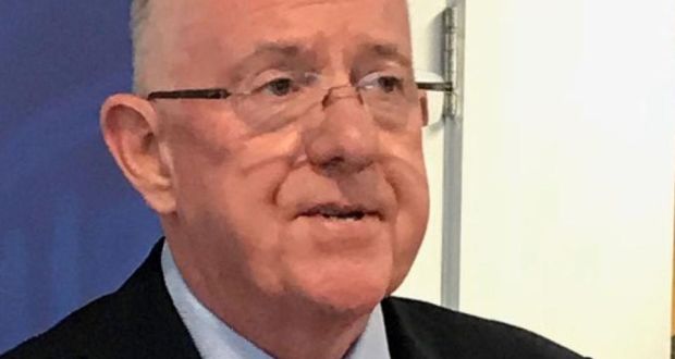 Minister for Justice Charlie Flanagan said he did not see any merit in “a Garda sitting behind a desk in a rural area on his own or her own”. Photograph: Aoife Moore/PA Wire