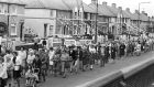 Part of the Corpus Christi procession from the Church of Our Lady of Good Counsel, Mourne Road, Drimnagh in June 1982.Photograph: Eddie Kelly