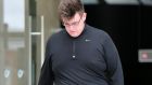 Stephen O’Connor (19), of Castle Manor, Newcastle, Co Wicklow, leaving  Dublin Circuit Criminal Court  after receiving a suspended sentence. Photograph:  Collins Courts.
