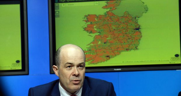 Minister for the Environment Denis Naughten: “The cost will be determined by competitive bidding.” Photograph: Cyril Byrne