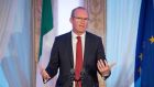 Tánaiste Simon Coveney said the Government would back any request by the UK to extend the deadline for Article 50 negotiations Photograph: Tom Honan