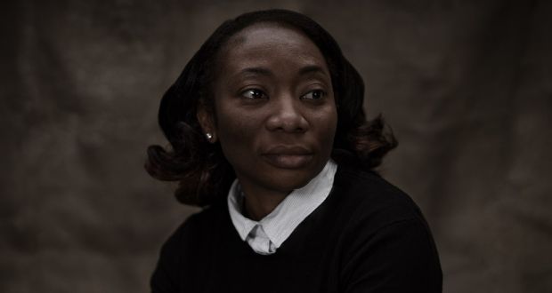 Melatu Uche Okorie: “I started to listen to the way non-Nigerians spoke pidgin, and I noticed that sometimes there were bits of Americanisms and Irish swear words thrown in.” Photograph: Leo Byrne