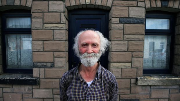 Gerry Fricker brother of John ‘Jacky’ Fricker whose message-in-a-bottle has been tracked down 50 years after being thrown overboard a ship. Photo: Nick Bradshaw for The Irish Times