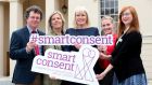 Mary Mitchell O’Connor publicises a report on sexual consent among third-level students. Photograph: Maxwell Photography