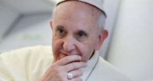Pope Francis  was born in December 1936 in Argentina. File photograph: Luca Zennaro/Reuters