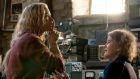 Emily Blunt and Millicent Simmonds in the horror blockbuster A Quiet Place, from Paramount Pictures. Photograph: Jonny Cournoyer