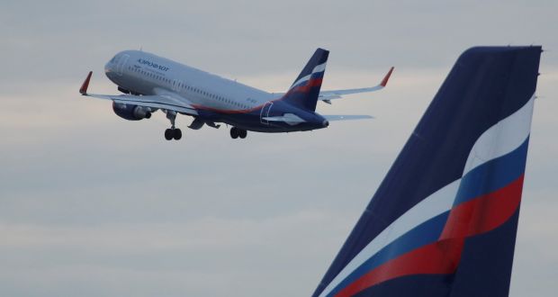 Senior Aeroflot management are expected to fly to Dublin for a reception to launch the Moscow-Dublin service. Photograph: Maxim Shemetov/Reuters