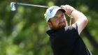 Shane Lowry plays his shot from the 11th tee during the second round of the 2018 PGA Championship at Bellerive Country Club in St Louis, Missouri. Photo: Ross Kinnaird/Getty Images